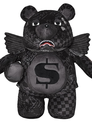 Mochila oso Sprayground 910B7280NSZ 3AM Check Teddy Bear - Imagen 1