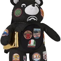 Mochila oso Sprayground 910B7436NSZ Global Mogul Billionaire Teddy Bear - Imagen 1