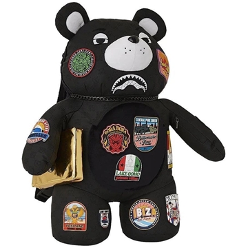 Mochila oso Sprayground 910B7436NSZ Global Mogul Billionaire Teddy Bear - Imagen 1