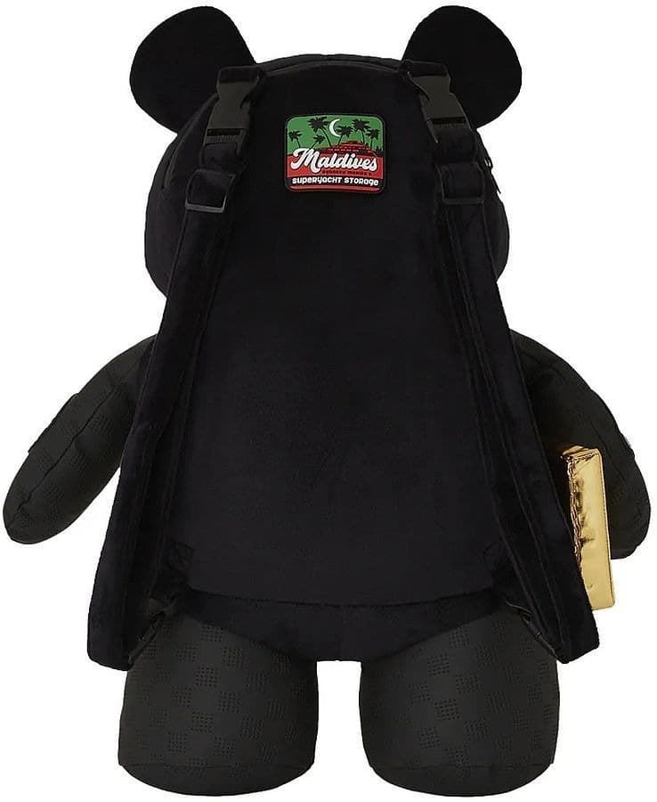 Mochila oso Sprayground 910B7436NSZ Global Mogul Billionaire Teddy Bear - Imagen 4