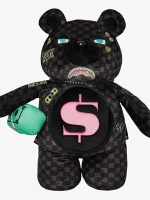 Mochila oso Sprayground 910B7467NSZ slime Takeover bear - Imagen 1