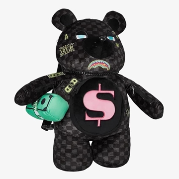 Mochila oso Sprayground 910B7467NSZ slime Takeover bear - Imagen 2