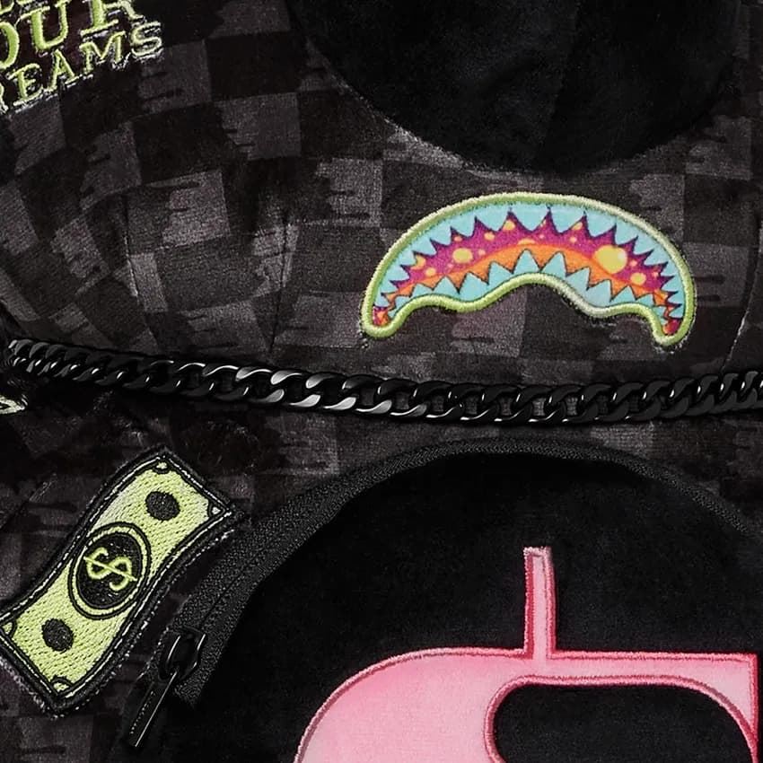 Mochila oso Sprayground 910B7467NSZ slime Takeover bear - Imagen 3