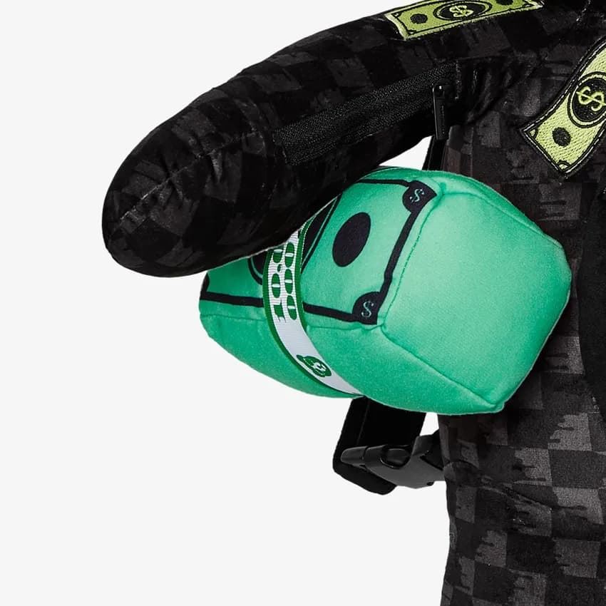 Mochila oso Sprayground 910B7467NSZ slime Takeover bear - Imagen 4