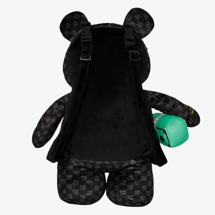 Mochila oso Sprayground 910B7467NSZ slime Takeover bear - Imagen 5
