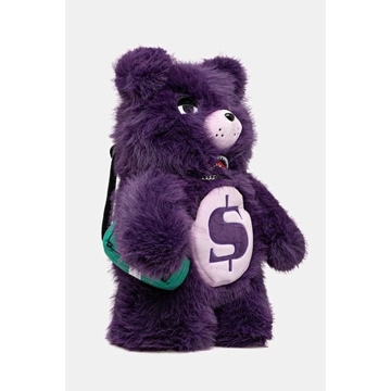 Mochila oso Sprayground 910B8181NSZ Fur Cray Purp Moneybear Backpack - Imagen 2