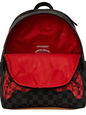 Mochila pequeña Sprayground 910B6888NSZ Evil Triple Decker Savage - Imagen 2