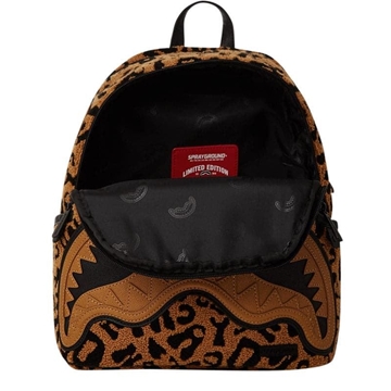 Mochila pequeña Sprayground 910B6899NSZ Chenille Cheetah Savage - Imagen 2