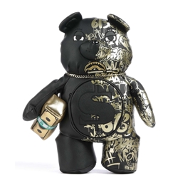 Mochila Sparyground 910B5538NSZ HAlf Graff Gold Bear Backpack - Imagen 1