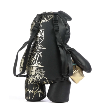 Mochila Sparyground 910B5538NSZ HAlf Graff Gold Bear Backpack - Imagen 2