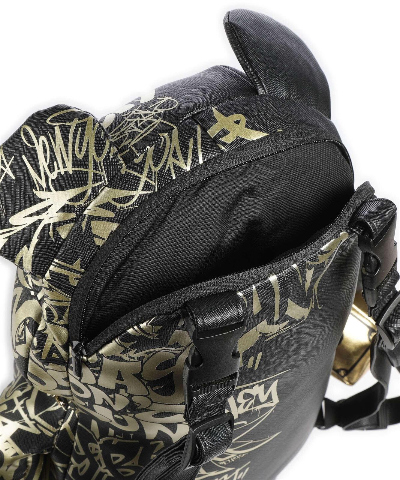 Mochila Sparyground 910B5538NSZ HAlf Graff Gold Bear Backpack - Imagen 3