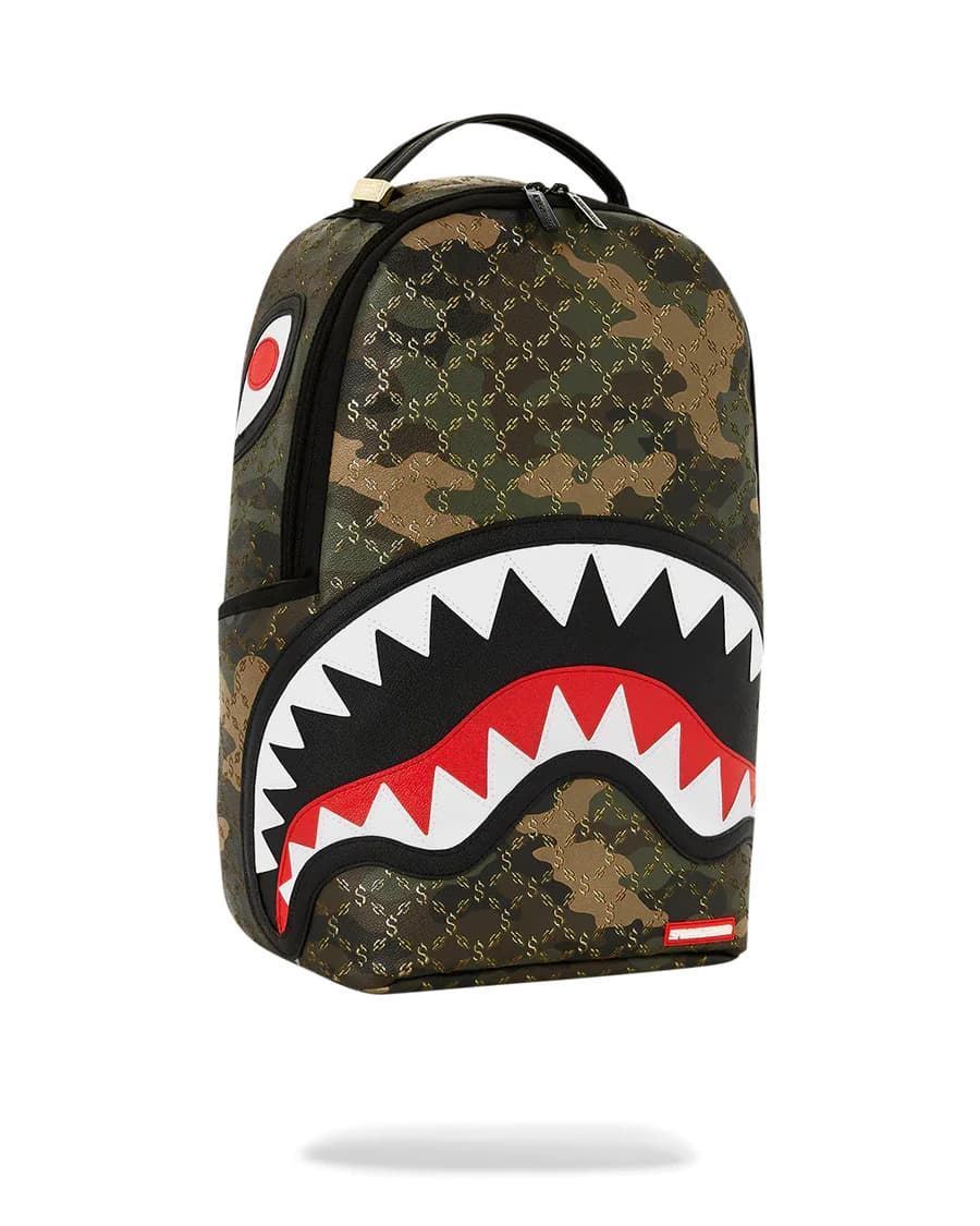 Mochila Sprayground 910B5084NSZ $ Pattern Over Camo Backpack - Imagen 3
