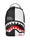 Mochila Sprayground 910B5441NSZ Shark Central 2.0 Split black white backpack - Imagen 1