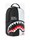 Mochila Sprayground 910B5441NSZ Shark Central 2.0 Split black white backpack - Imagen 2