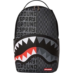 Mochila Sprayground 910B5472NSZ SPLIT INFINITY CHECK IN GREY - Imagen 1