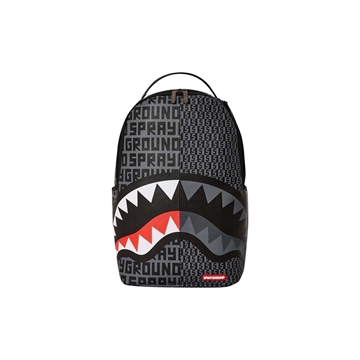 Mochila Sprayground 910B5472NSZ SPLIT INFINITY CHECK IN GREY - Imagen 1
