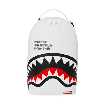 Mochila Sprayground 910B5489NSZ Shark Central 2.0 white - Imagen 1
