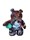 Mochila Sprayground 910B5510NSZ Tagged Up Sip Bear backpack - Imagen 1