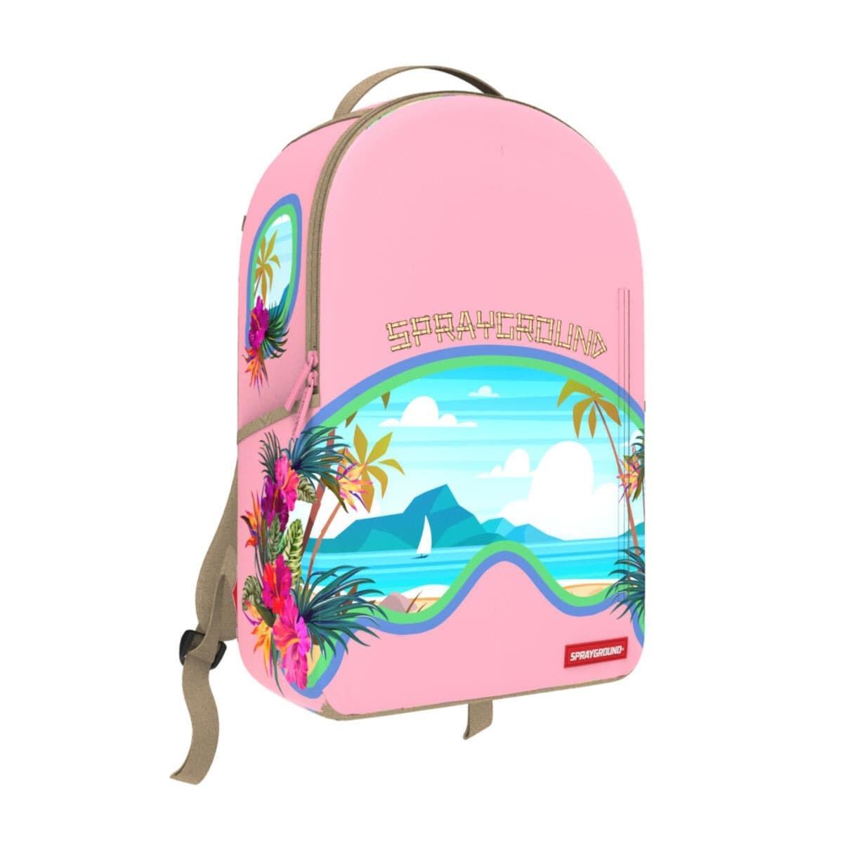 Mochila Sprayground 910B5922NSZ Tropicxal Shark Backpack - Imagen 2