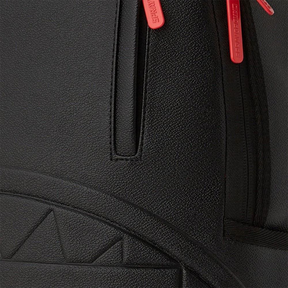 Mochila Sprayground 910B6396NSZ Shark Smash Logo Black All Embossed - Imagen 4