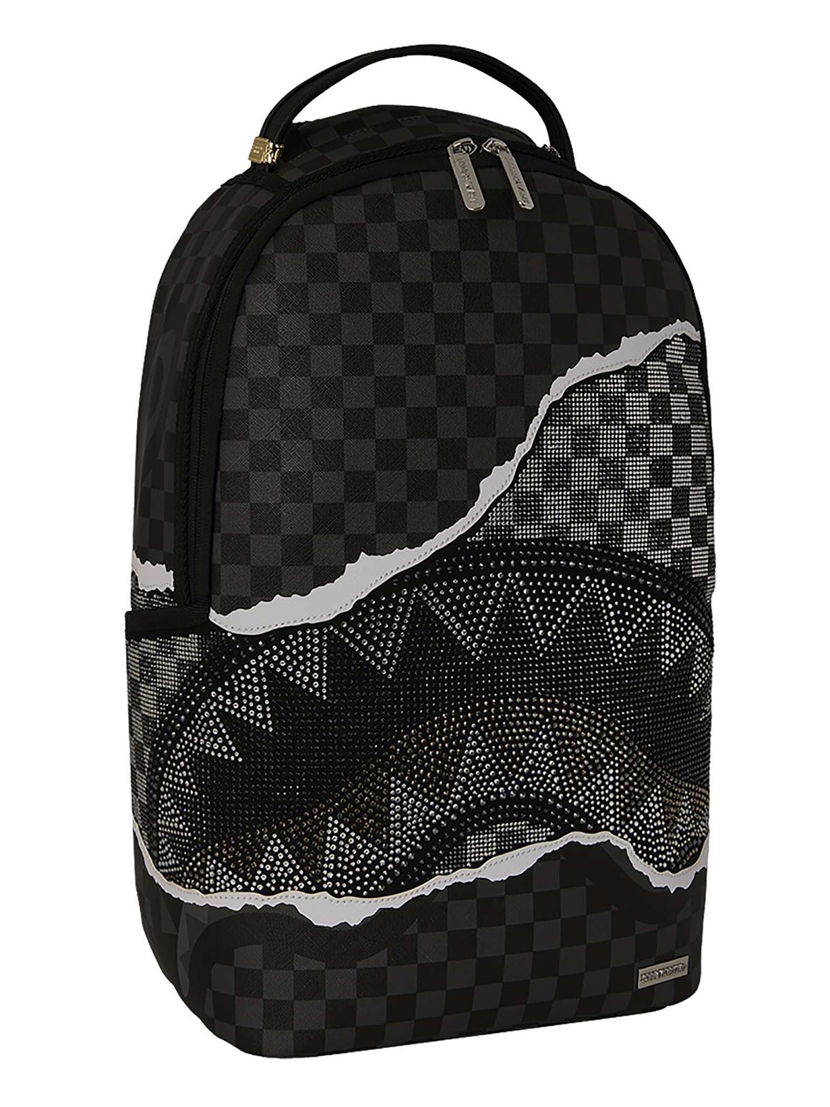 Mochila Sprayground 910B6763NSZ Gold Diamond Tear Backpack - Imagen 2