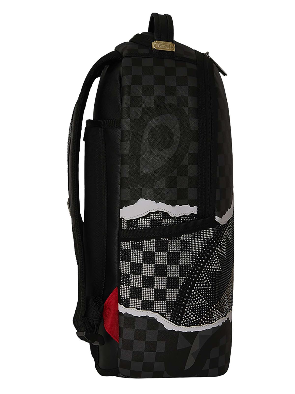 Mochila Sprayground 910B6763NSZ Gold Diamond Tear Backpack - Imagen 4
