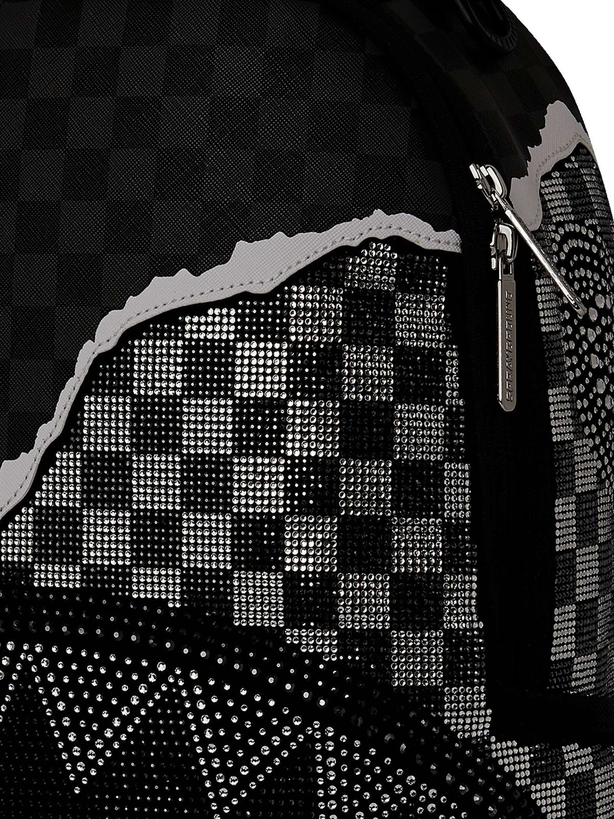 Mochila Sprayground 910B6763NSZ Gold Diamond Tear Backpack - Imagen 6