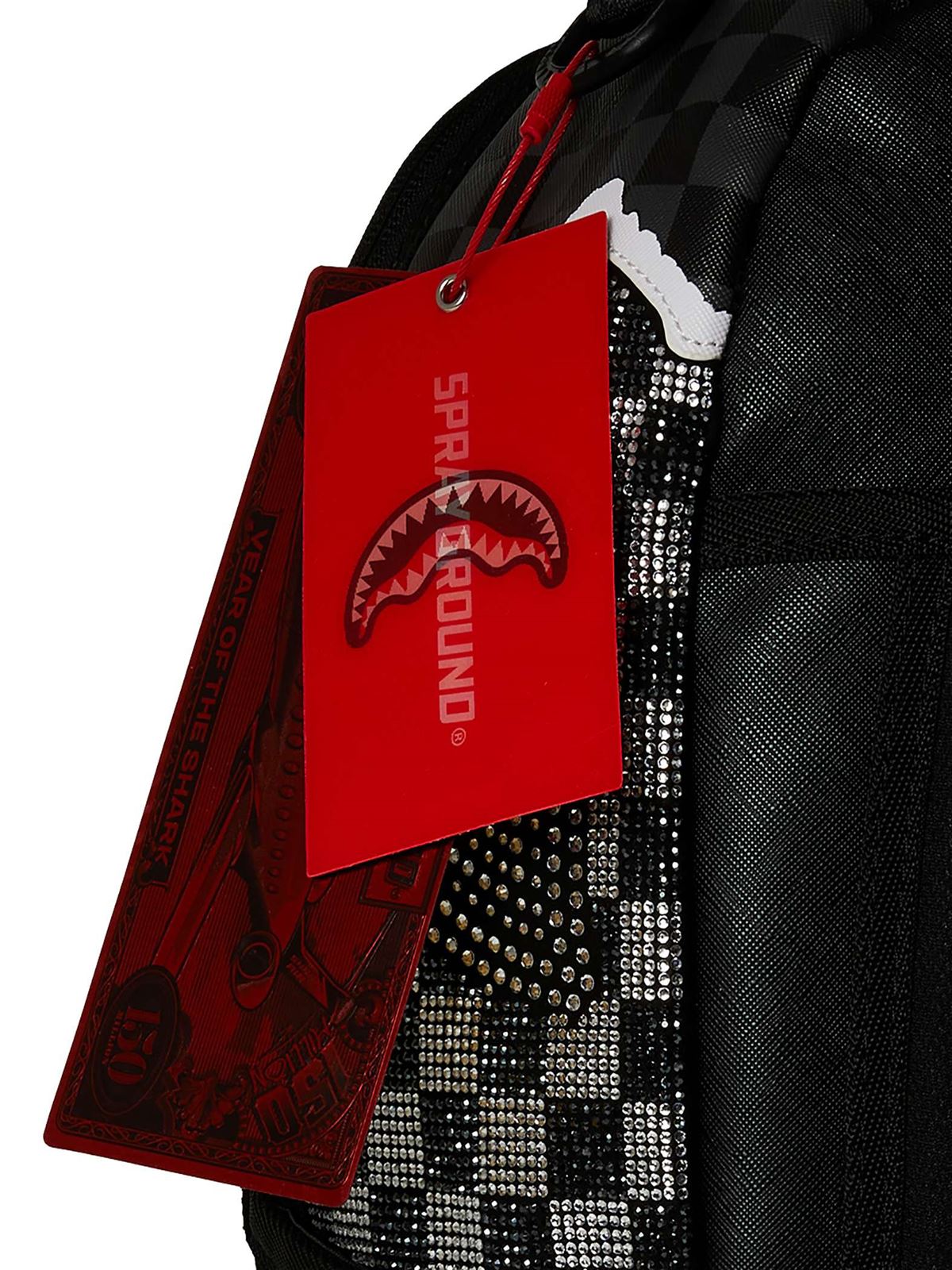 Mochila Sprayground 910B6763NSZ Gold Diamond Tear Backpack - Imagen 9