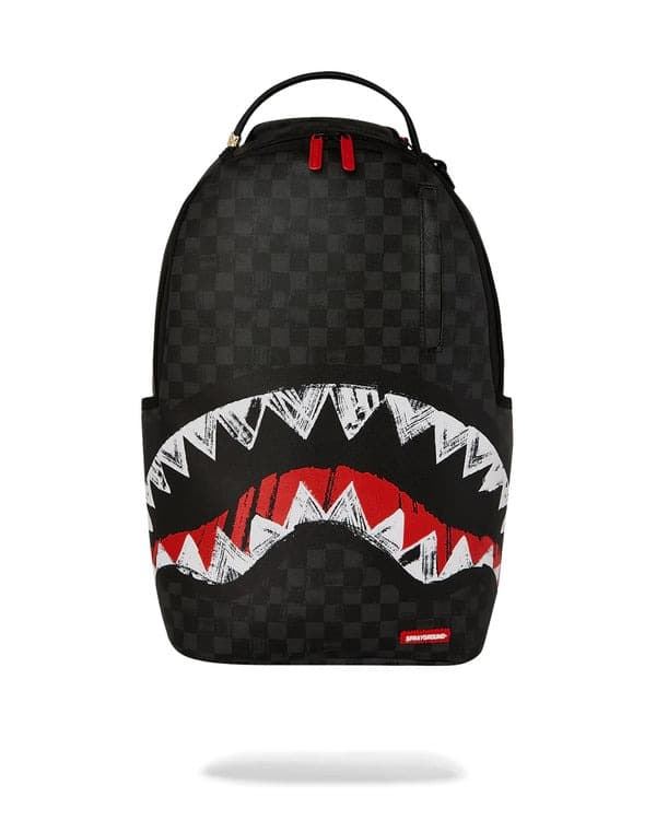 Mochila Sprayground 910B7102NSZ Scribble Shark Backpack - Imagen 1