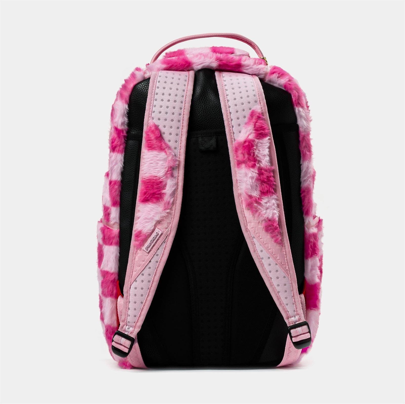 Mochila SPRAYGROUND 910B8179NSZ Pink Fur Check Backpack - Imagen 2