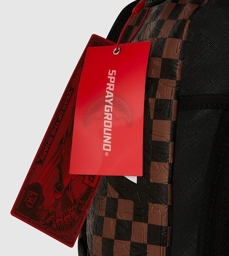 Mochila Sprayground 910B8232NSZ Check 2 Emboss Backpack - Imagen 9