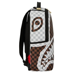 Mochila Sprayground 910B8290NSZ Cream Brown Tear Check Backpack - Imagen 2