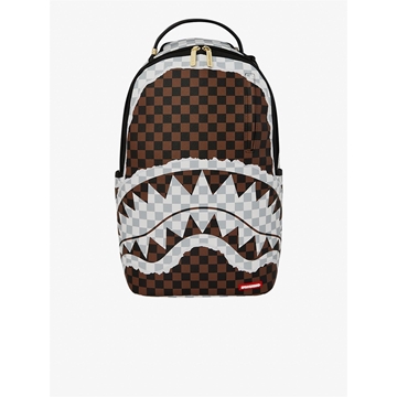 Mochila Sprayground 910B8290NSZ Cream Brown Tear Check Backpack - Imagen 1