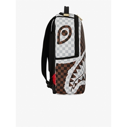 Mochila Sprayground 910B8290NSZ Cream Brown Tear Check Backpack - Imagen 2