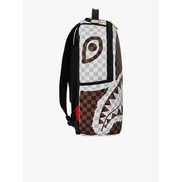 Mochila Sprayground 910B8290NSZ Cream Brown Tear Check Backpack - Imagen 2