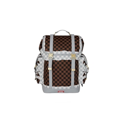 Mochila Sprayground 910B8292NSZ Cream Brown Tear Check Montecarlo - Imagen 1