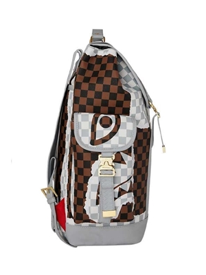 Mochila Sprayground 910B8292NSZ Cream Brown Tear Check Montecarlo - Imagen 2