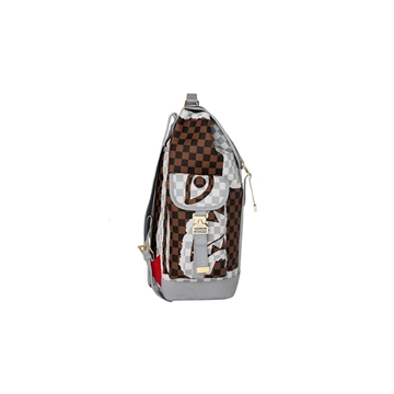 Mochila Sprayground 910B8292NSZ Cream Brown Tear Check Montecarlo - Imagen 2