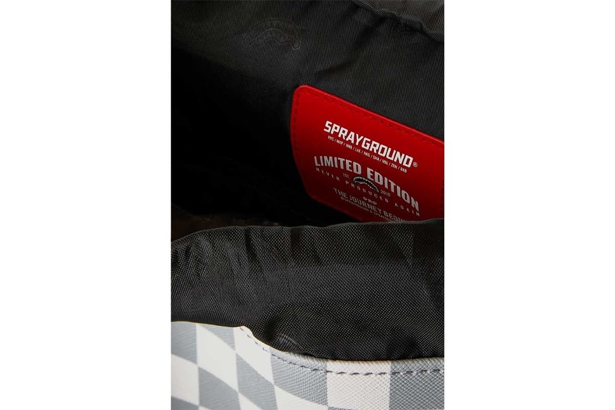 Mochila Sprayground 910B8292NSZ Cream Brown Tear Check Montecarlo - Imagen 4