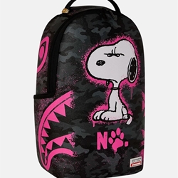 Mochila SPRAYGROUND 910B8781NSZ Snoopy Pink Stencil Backpack - Imagen 2
