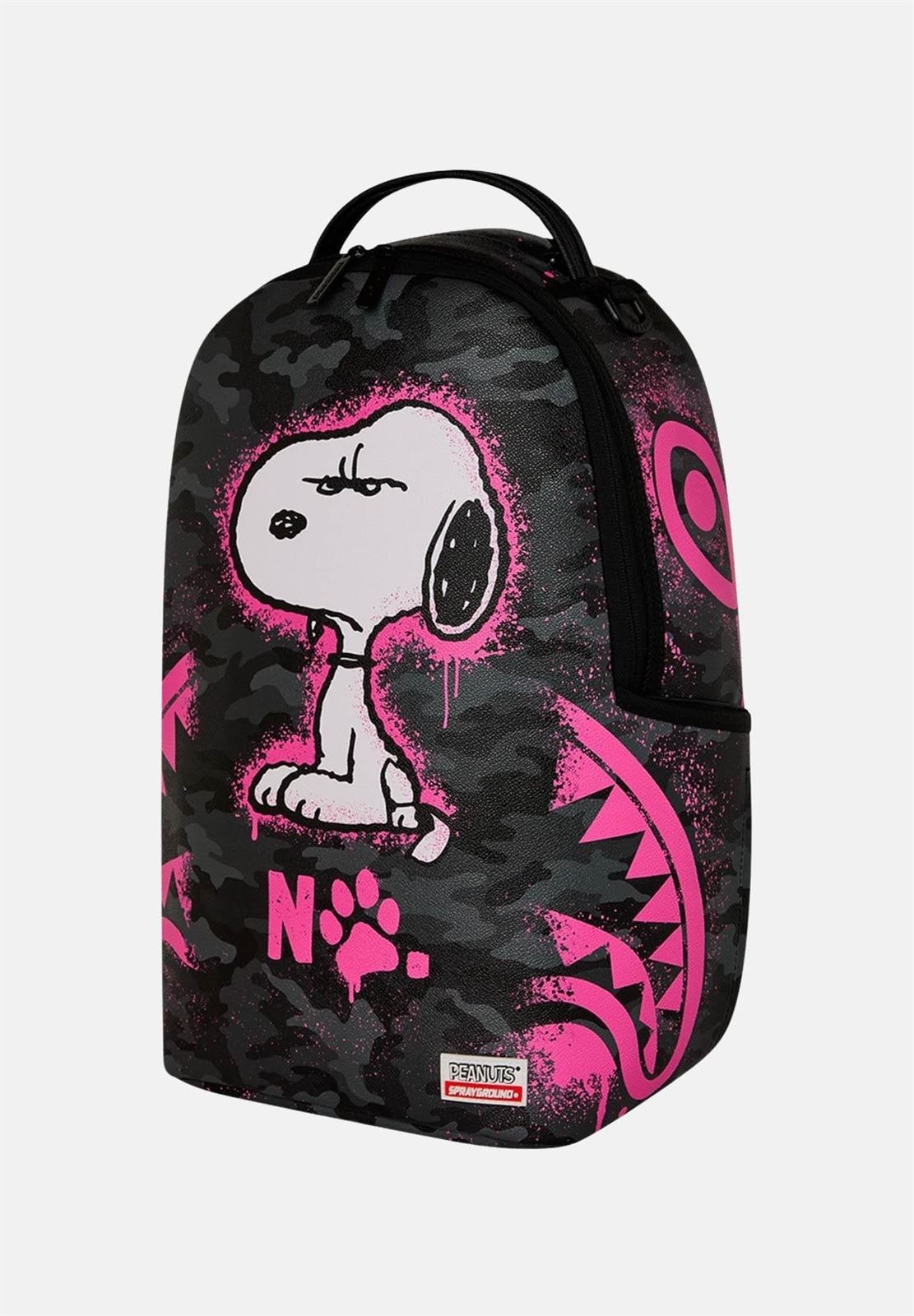 Mochila SPRAYGROUND 910B8781NSZ Snoopy Pink Stencil Backpack - Imagen 3
