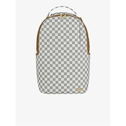 Mochila SPRAYGROUND 910B8848NSZ Graff Embossed Cream Check Backpack - Imagen 1
