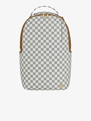 Mochila SPRAYGROUND 910B8848NSZ Graff Embossed Cream Check Backpack - Imagen 1