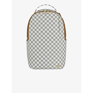 Mochila SPRAYGROUND 910B8848NSZ Graff Embossed Cream Check Backpack - Imagen 1