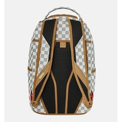 Mochila SPRAYGROUND 910B8848NSZ Graff Embossed Cream Check Backpack - Imagen 2