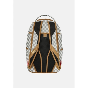 Mochila SPRAYGROUND 910B8848NSZ Graff Embossed Cream Check Backpack - Imagen 2