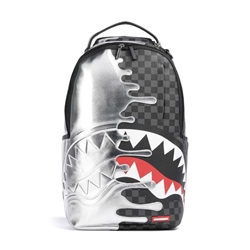 Mochila SPRAYGROUND 910B8940NSZ Silver Side Drip Backpack - Imagen 1