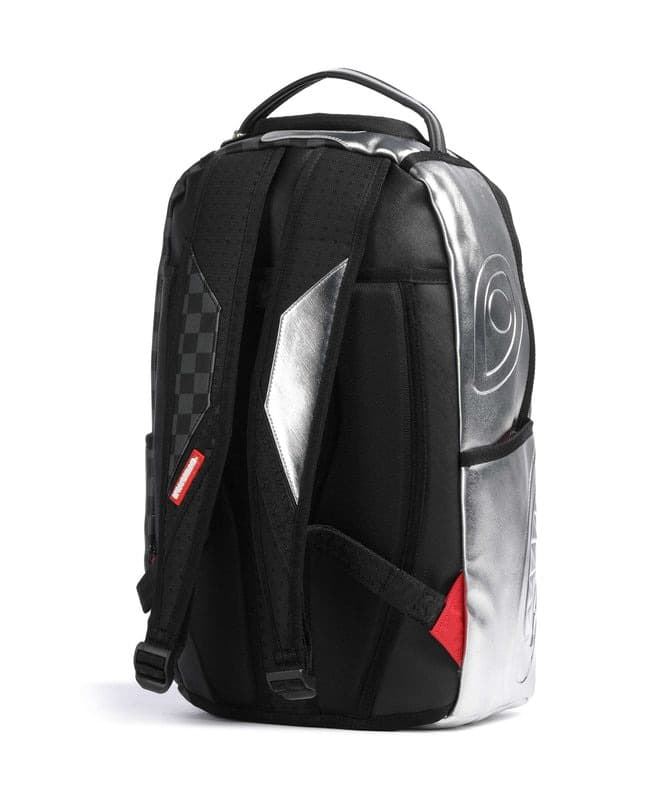 Mochila SPRAYGROUND 910B8940NSZ Silver Side Drip Backpack - Imagen 2