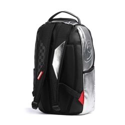 Mochila SPRAYGROUND 910B8940NSZ Silver Side Drip Backpack - Imagen 2