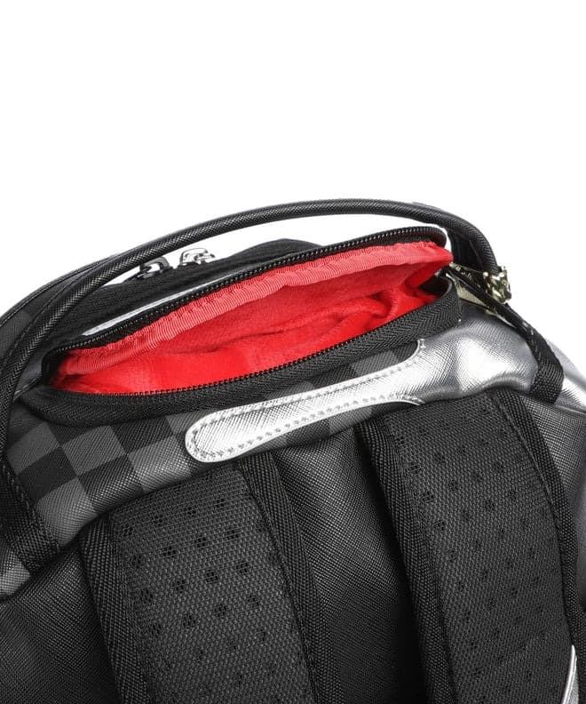 Mochila SPRAYGROUND 910B8940NSZ Silver Side Drip Backpack - Imagen 4